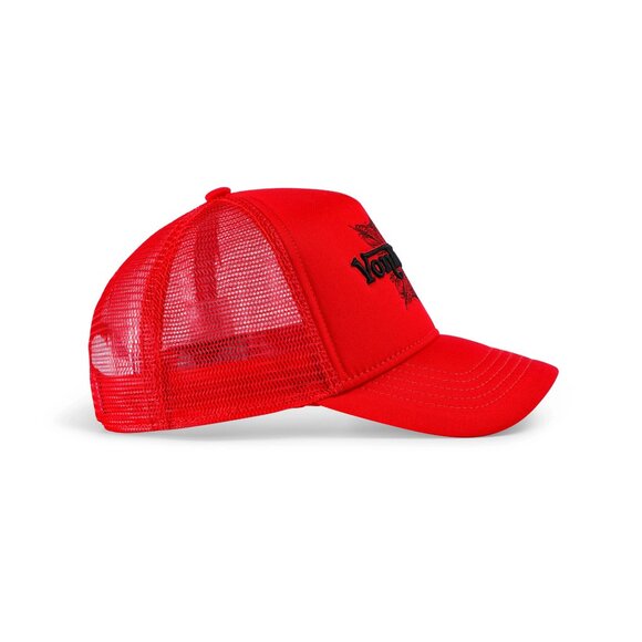 Von Dutch Foam Chopper Trucker Hat – Red and Black MSRP89 main image 5